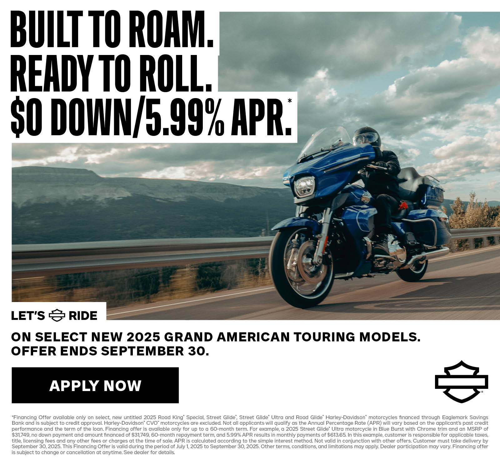 FINANCE YOUR RIDE
